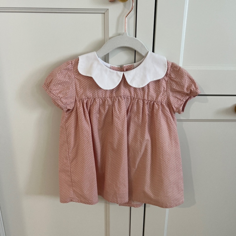 Pink Polka Dot Hestia Baby Set 18MO